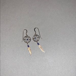 Dream catcher earrings